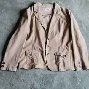 EUC Levi's Sz XL tan corduroy jacket